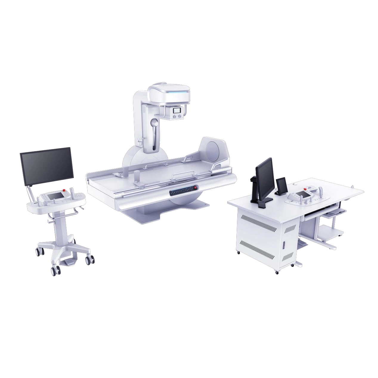 Máquina de raios X Digital de alta qualidade Medical Dynamic X-ray Machine Portable Para aparelho de raios X de fluoroscopia hospitalar