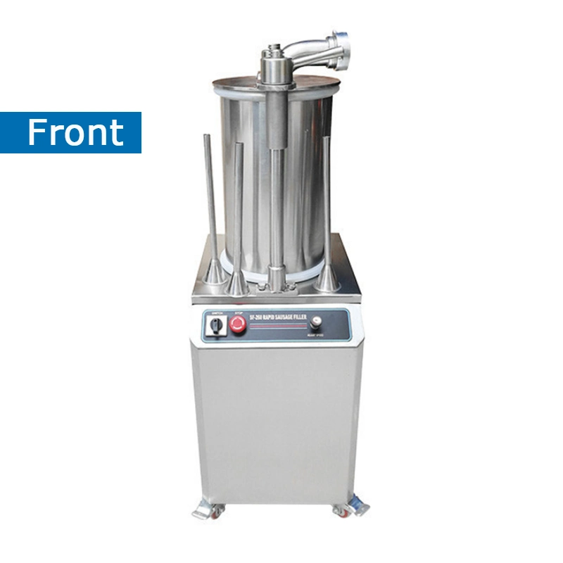 Qh26L Aparelho de cozinha 400kg/h a pressão hidráulica da máquina de enchimento de salsicha 750W