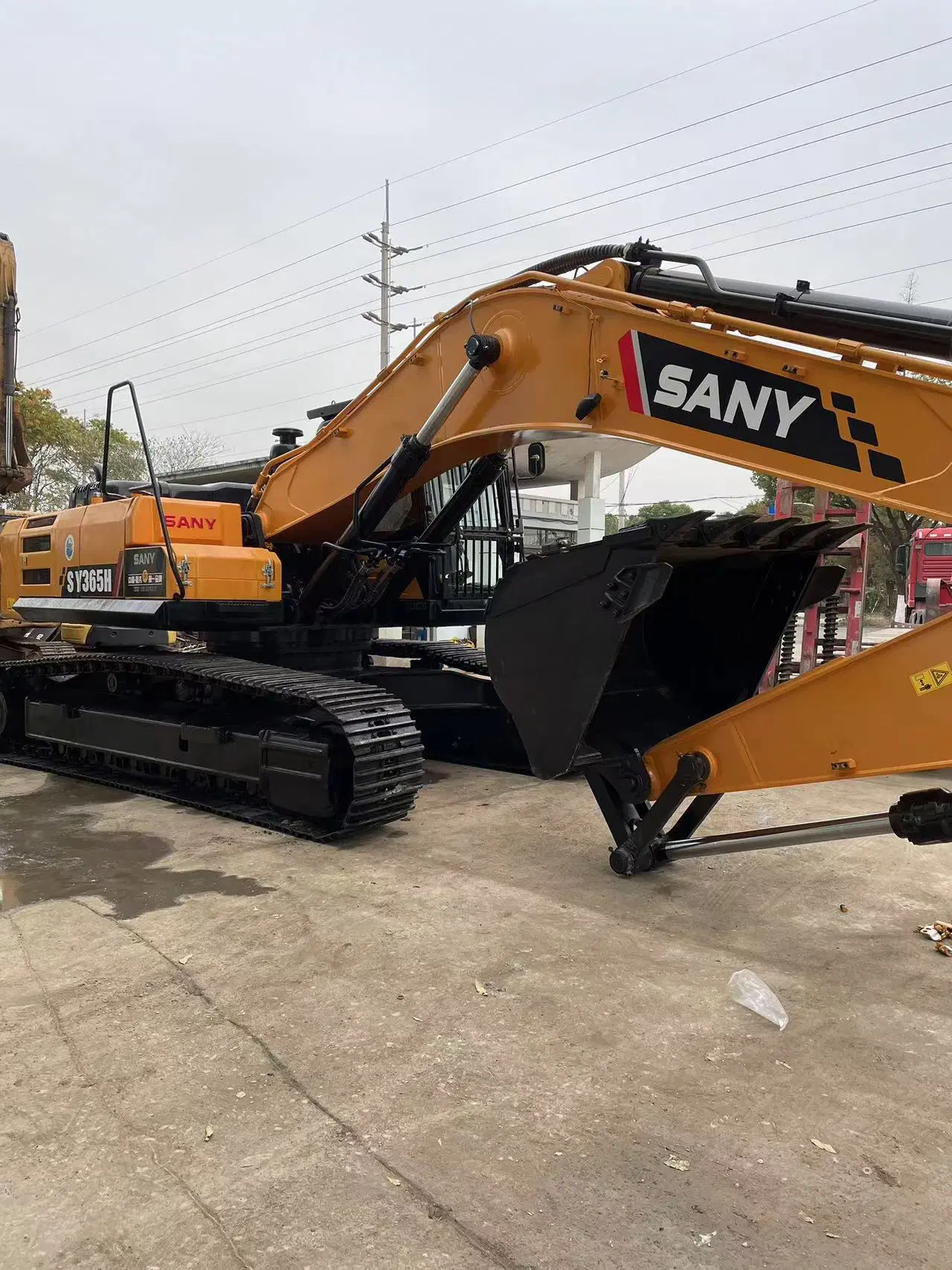 Usa original de la excavadora China Sany Sy365 Sany 36t de segunda mano MAQUINARIA DE CONSTRUCCIÓN