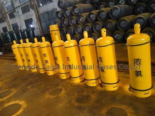 Anhydrous Liquid Industrial Grade 99.999% Ammonia Nh3 Gas 800L Cylinder