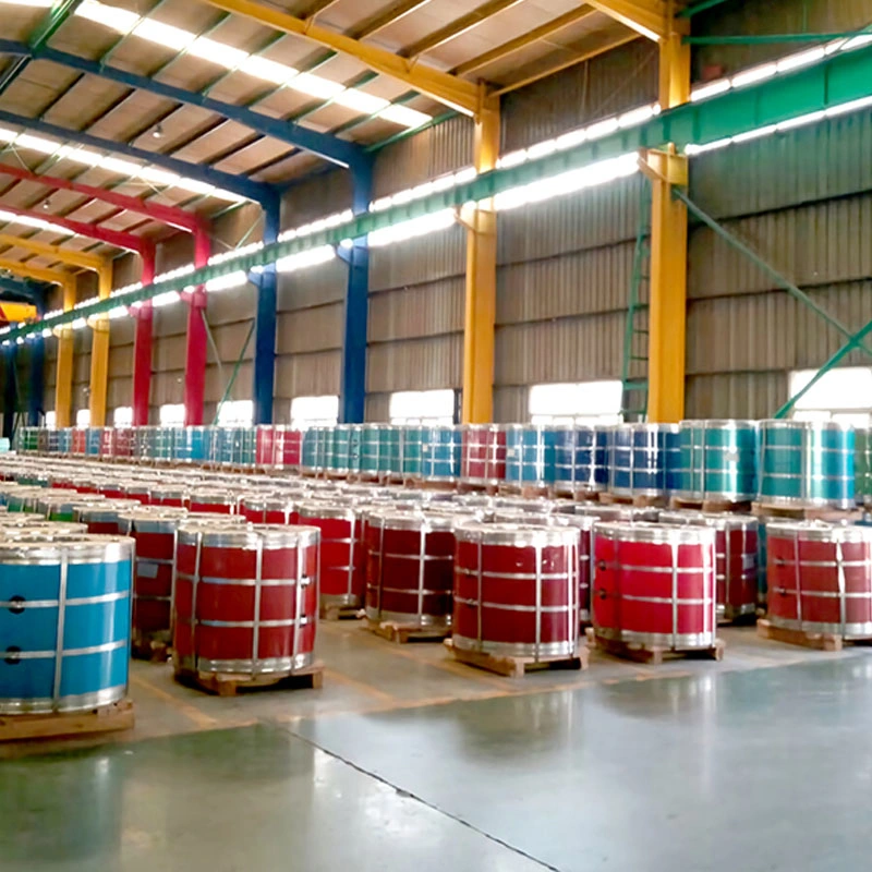 Red, Sky Blue Color Prepainted Galvanized PPGI Steel Coil Price