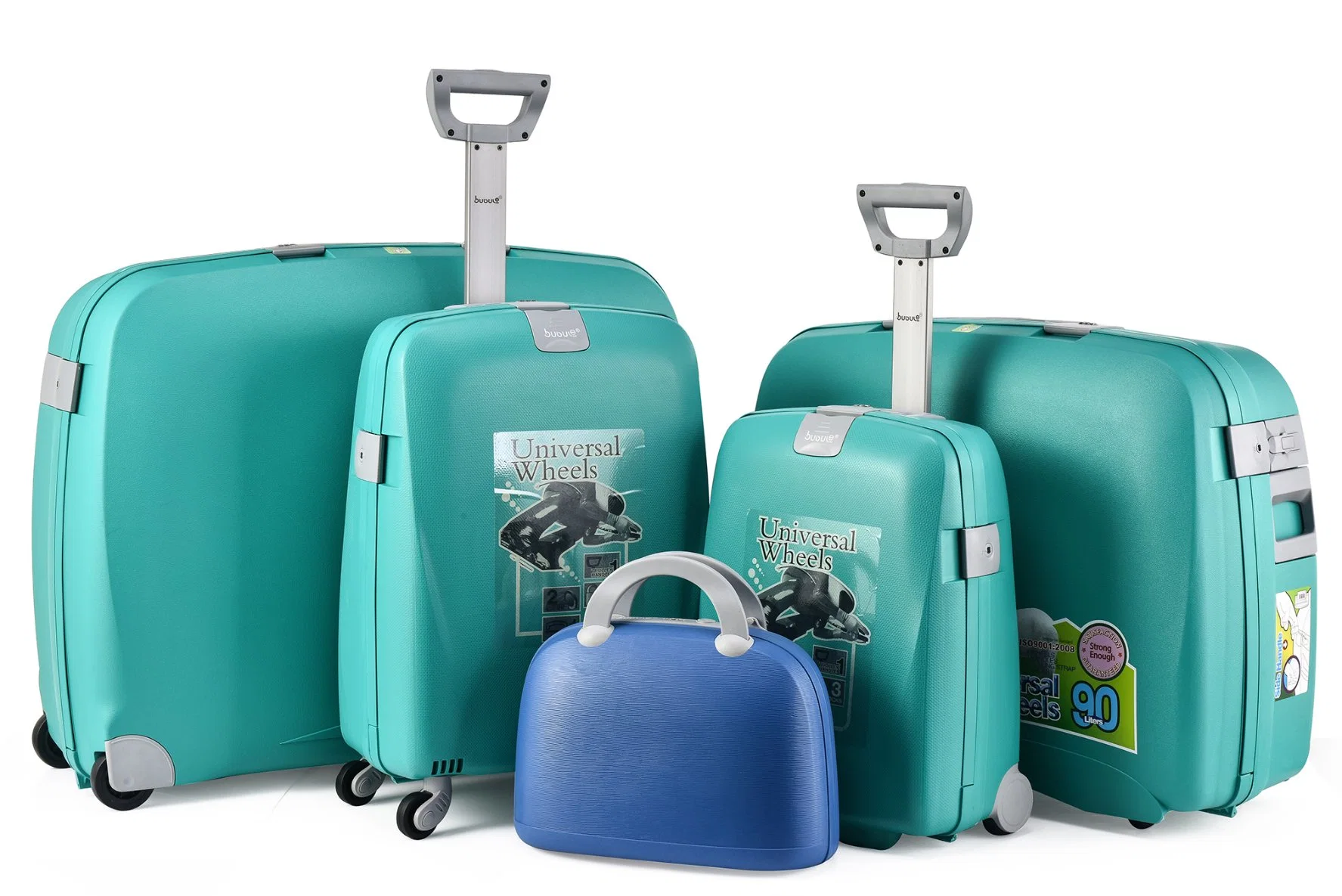Bubule Fashion Vintage Travel Hand Suitcase Set Trolley Spinner Luggage (Sets)