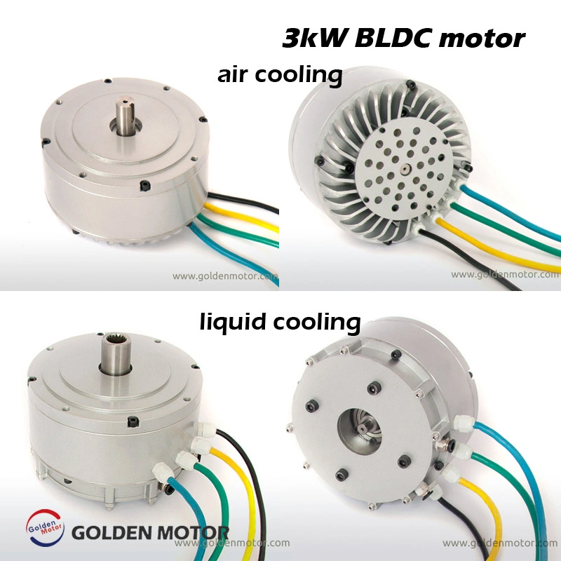 Ce Approved 3kw Brushless Electrical BLDC Motor for Electric Car, Electric Motorcycle, Electric Boat, Electric Go-Carts