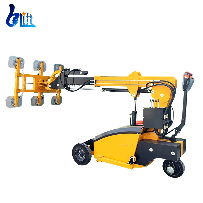 600kg 800kg Electric Glazing Robot Automatic Suction Cups Glass Granite Slabs Vacuum Lifter