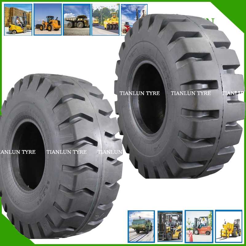 E3/L3 Bias los cinturones de seguridad de motoniveladoras cargadora de ruedas Earthmover neumáticos OTR (17.5-25, 20.5-25, 23.5-25, 26.5-25 8.25-16 7.50-16)