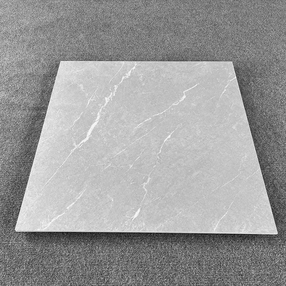 Hot Sale gris brillant vitré 60X60 80X80 Carreaux de sol en marbre