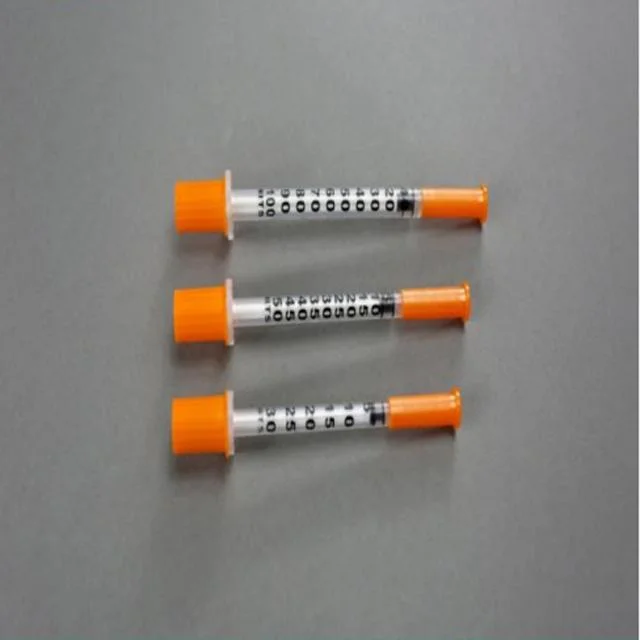 Economic Disposable Insulin Syringe for Hospital with Sterilization