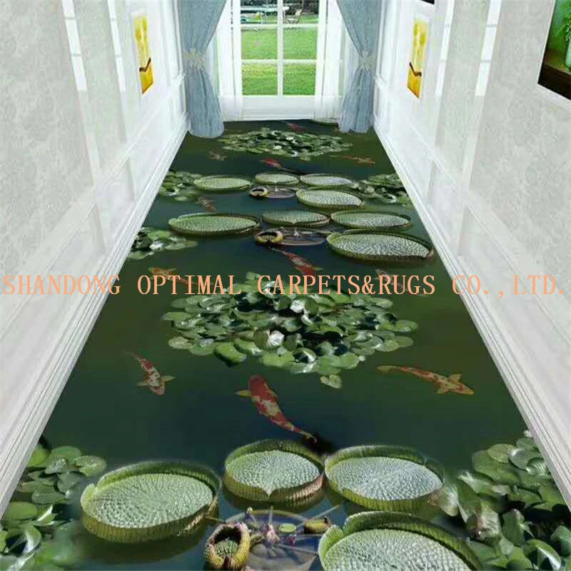 High quality/High cost performance Bedroom/Corridor Carpet HD Printing/Rug Modern Carpet