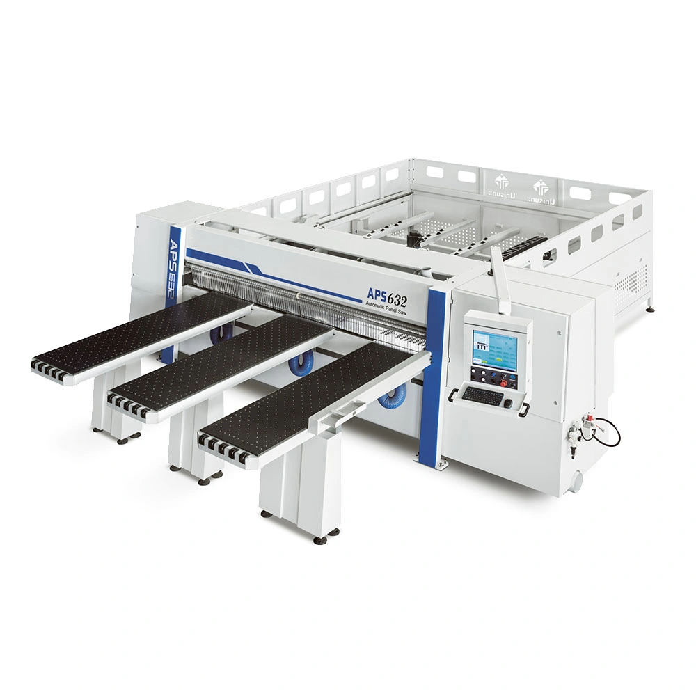 High Speed PVC Automatic Panel Saw Machinery Heavy Duty Woodworking Computer Panel Saw