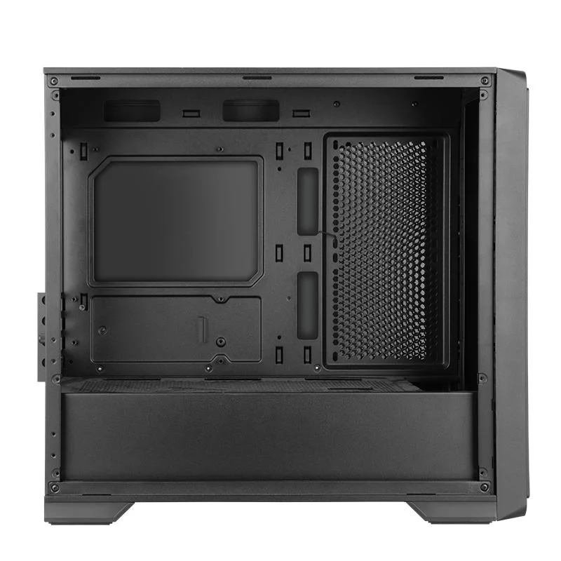 M-ATX/ATX 360 Liquid Cooler Tempered Glass Dual Function Panel Gaming Case