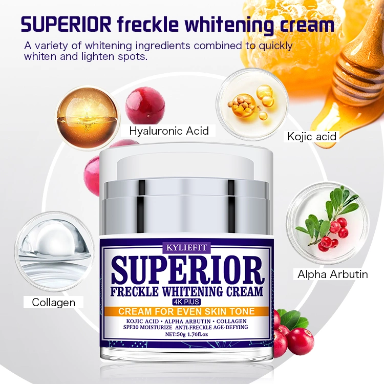 7 Days Superior Whitening Face&Body Sun Block SPF 30 Melanin Whitening Cream for Even Skin Tone