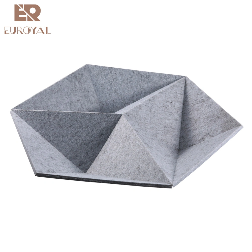 3D Sound-Absorbing Board Material Pet Felt Enterprise Conference Room Hall Special Decorative Materials Can Be Customized