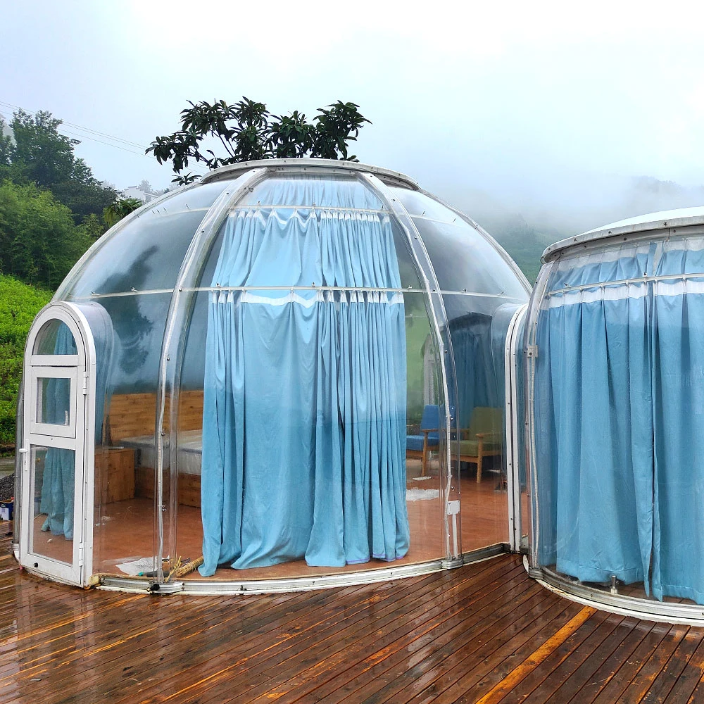 Túnel comercial Filme Plástico policarbonato vidro emissões para jardim com um viveiro de peixes da Caldeira do ventilador de refrigeração em hidroponia simbiose de vegetais