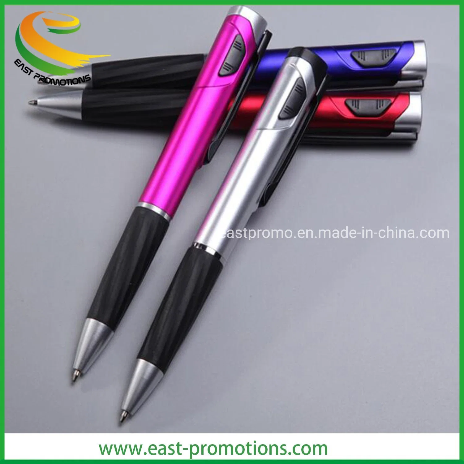 Custom LED Logo Light Ballpoint Pen Promotional Pens for Advertising