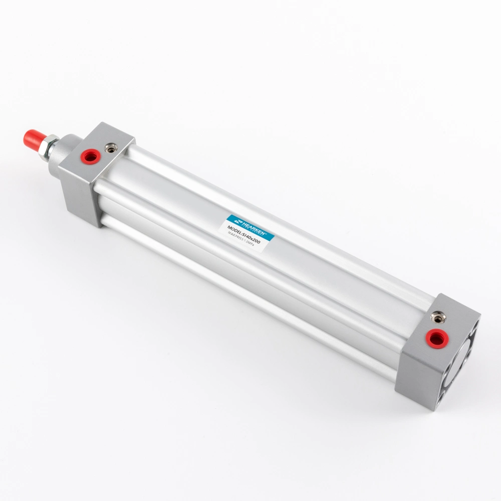 Hearkenflow Pneumatic Air Cylinder Sc Series Double Acting Cylinder Adjustable Buffer