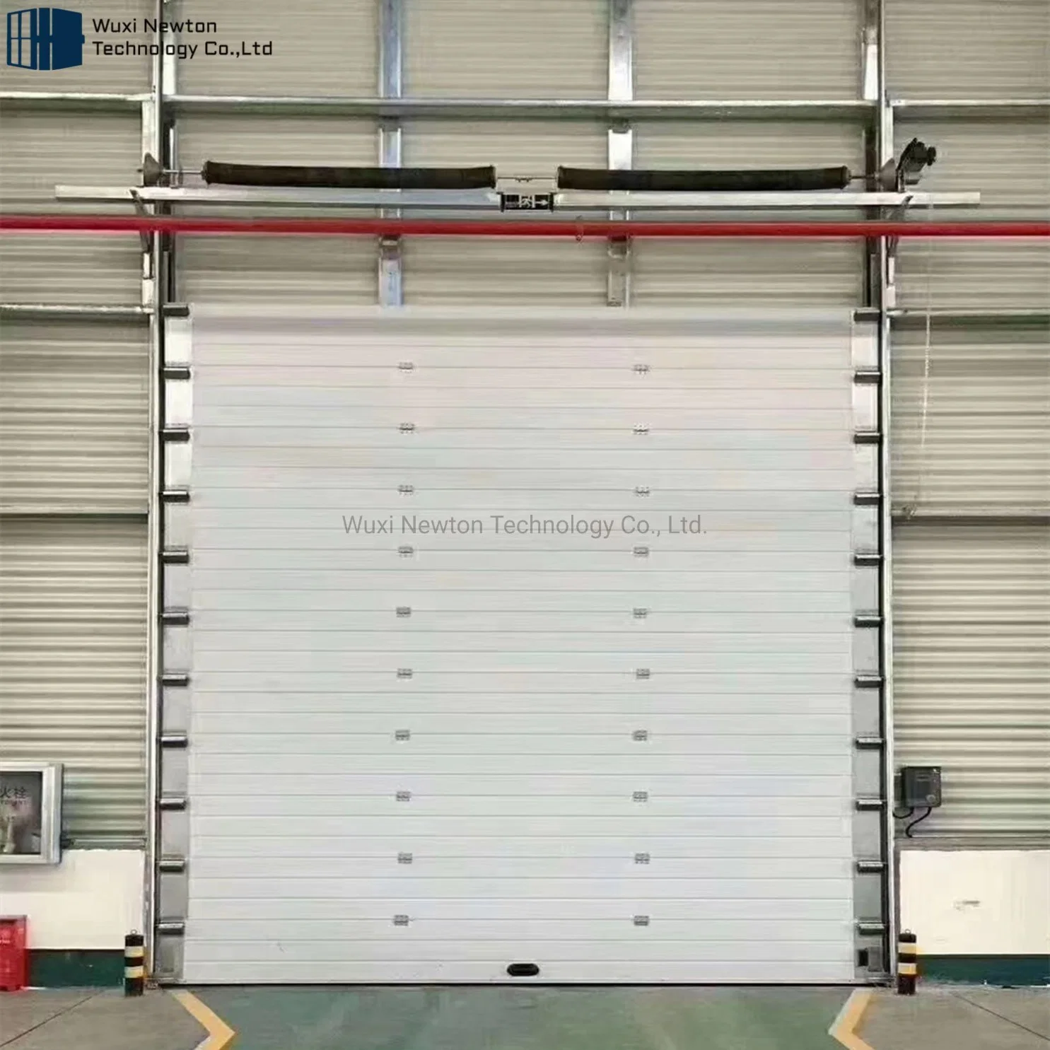 Motorized Industrial Insulated Security Doors / Gate with Sectional Panel