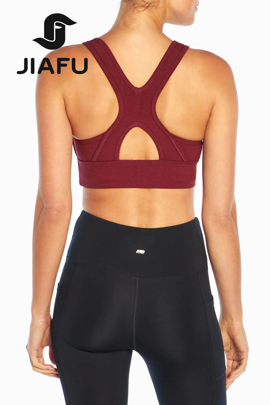 Logotipo personalizado ropa deportiva mujer Secado rápido transpirable de Yoga Gimnasio Top Bra