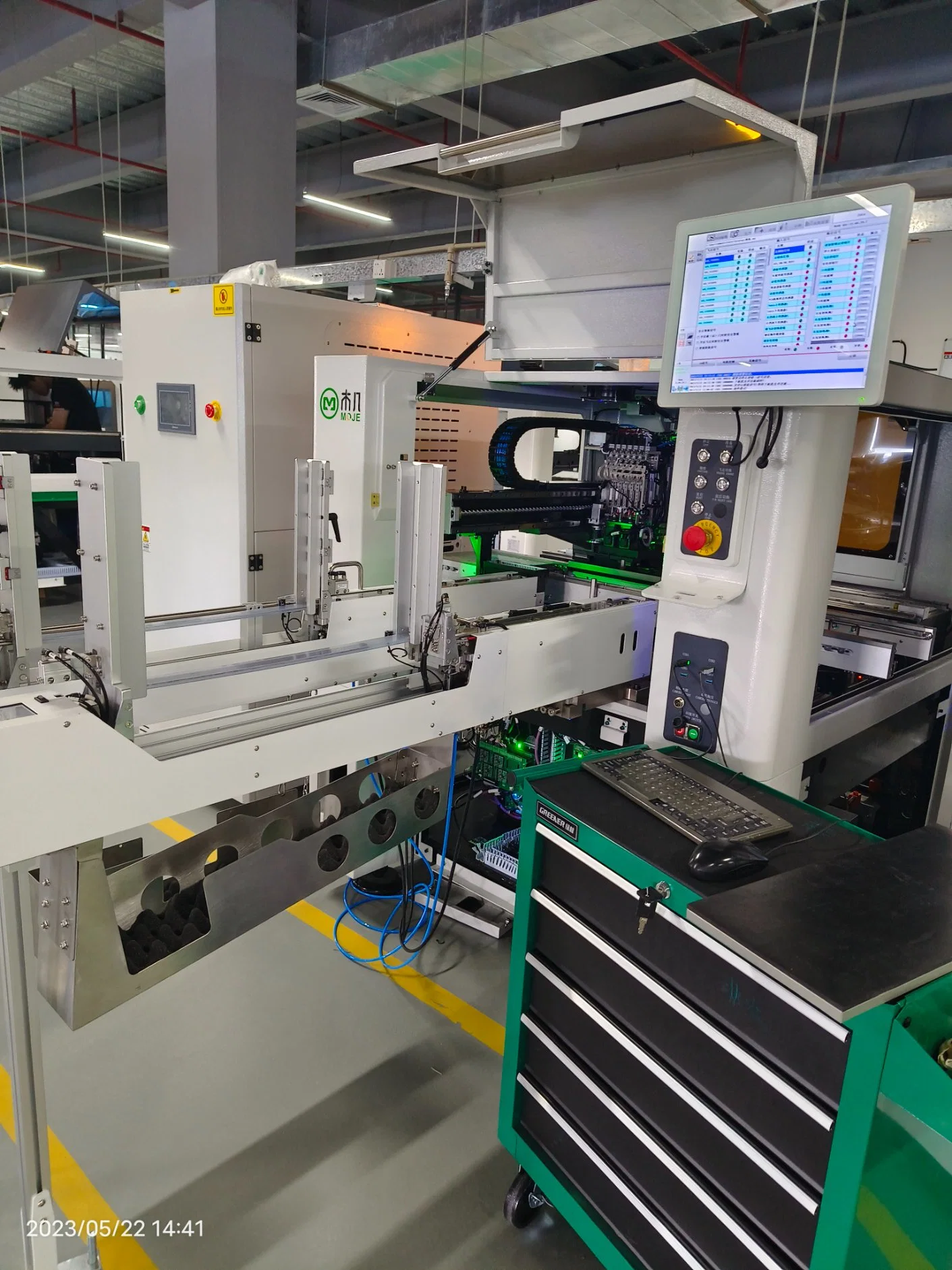 Auto Placer Machine (pick & place) PCB Placement Machine PCB Assembly Line Chip Mounter