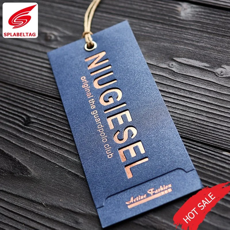 Good Quality Customized Label Hangtag for Garment Bag Hat Shoes