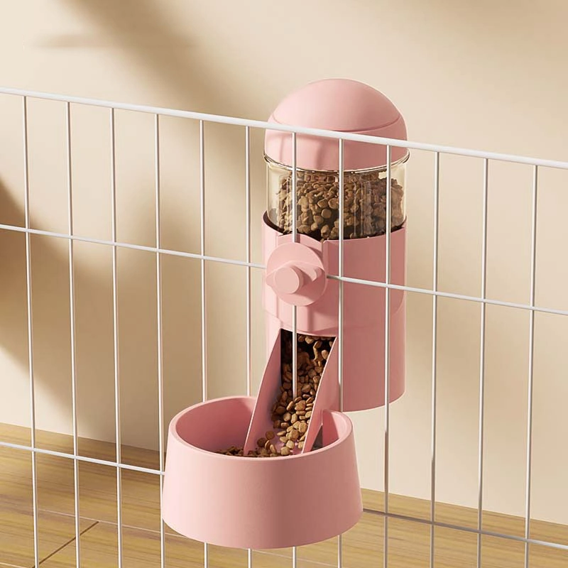 Hanging Cage Drinking Fountain Feeder Automatic Hanging Pet Food Utensils