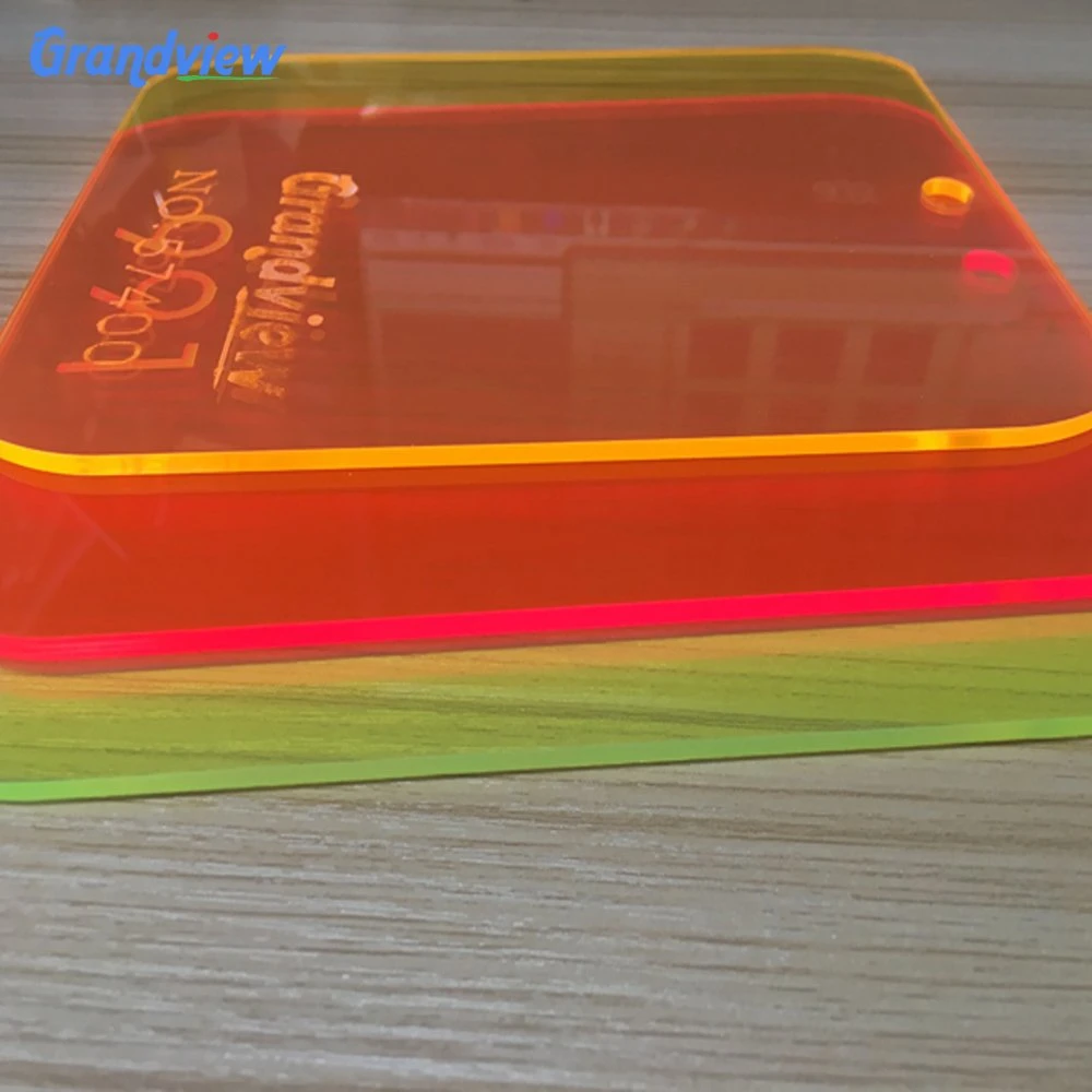 1/8" 16"X24" Ribbed Acrylic Sheet PMMA Plexiglass Cutting Board for LED Light