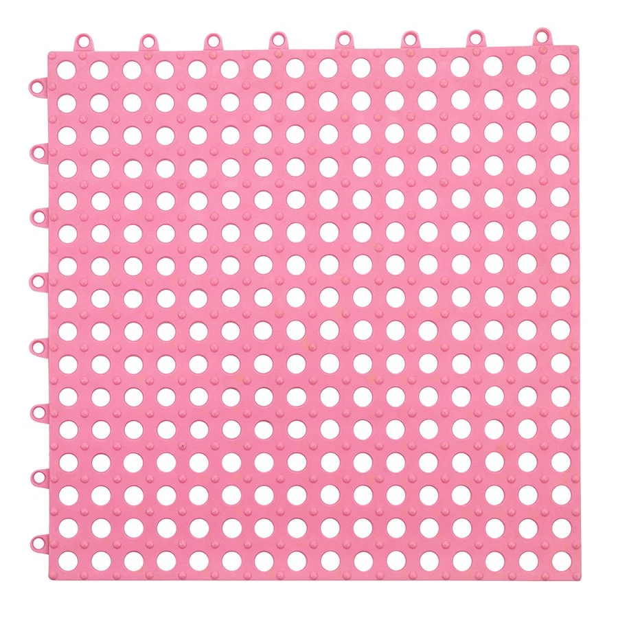 DIY Splice PVC Bath Mat Plastic Floor PVC Anti Slip Bathroom Interlocking Mat Bath Shower Deck Balcony Pool Drainage Mats