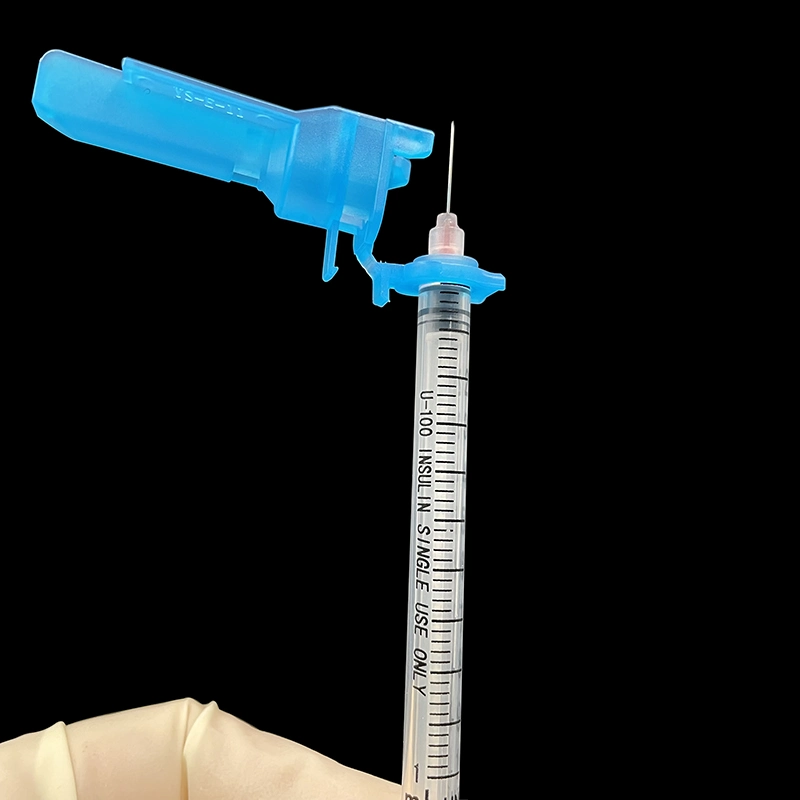 Wholesale/Supplier Disposable Safety Insulin Syringe