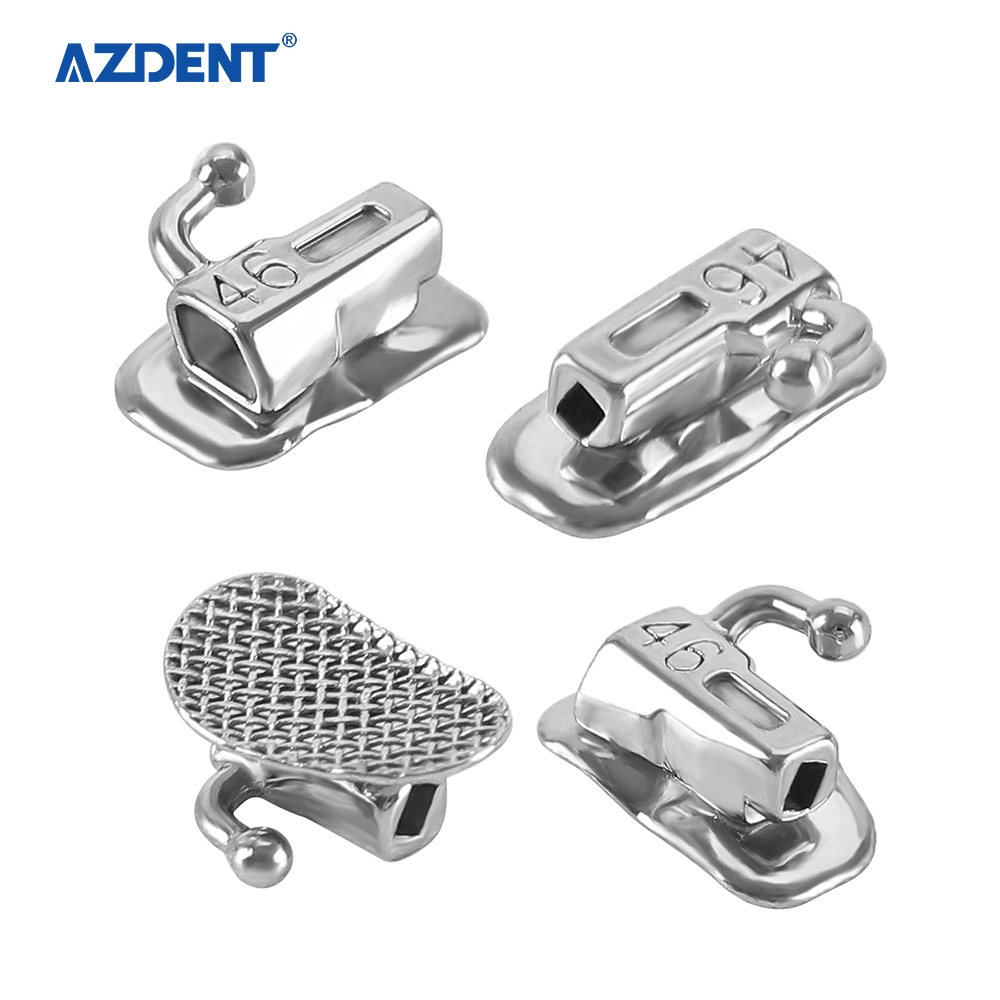 Azdent de alta calidad ortodoncia autoligante MBT Brackets dentales 28PS/Caja