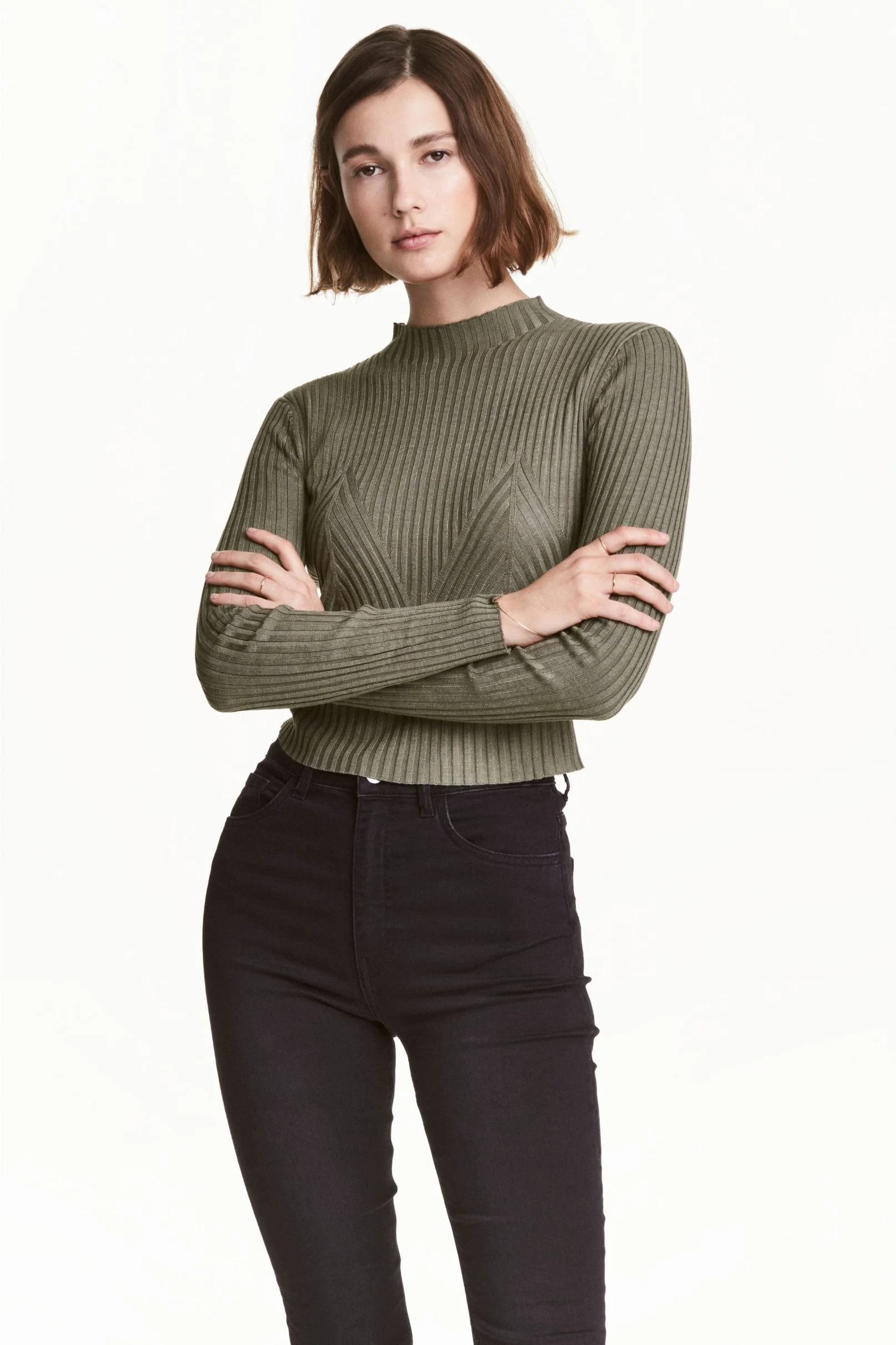 Women Fashion Fit Shape Sweater Top