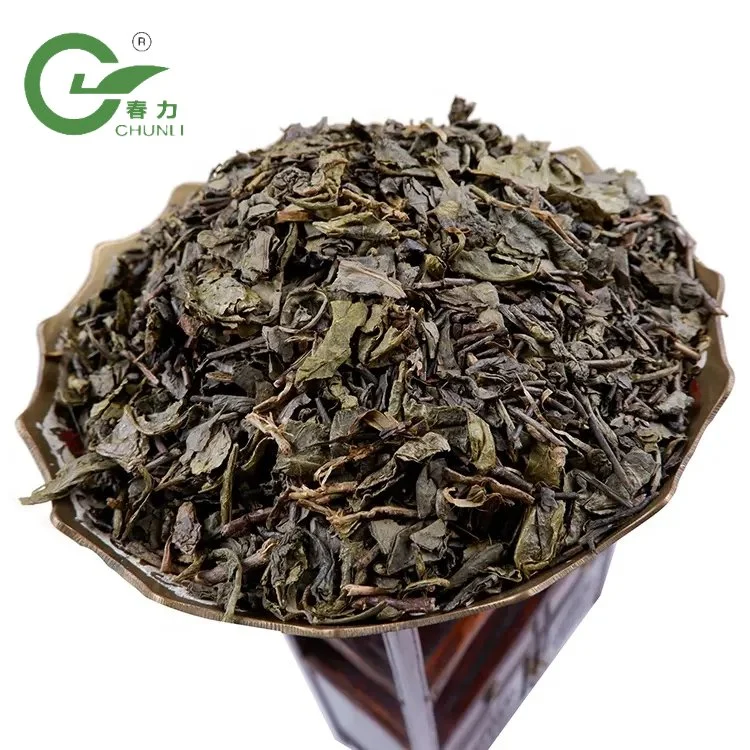 China Green Tea Best Extra Good Gunpowder 9575 AAA Tea Tree Leaves for West Africa