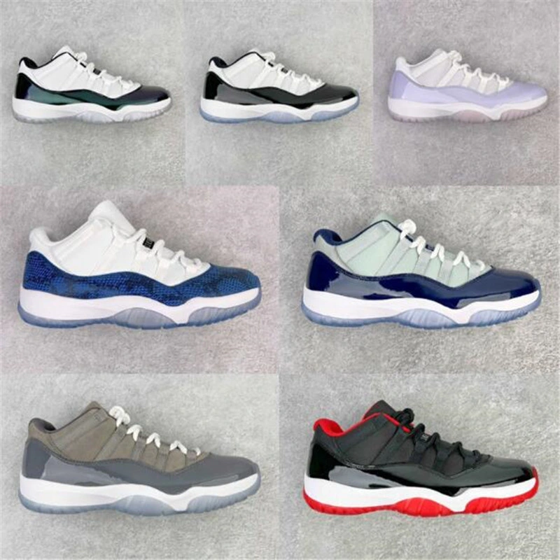 11 Basketball Shoes Gratitude Neapolitan Cherry Midnight Navy Cool Cement Grey Bred Cap Gown Gamma Legend Unc Blue Men Women Trainer Sports Sneakers