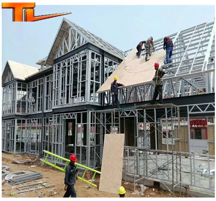 Steel Structure Prefabricated Luxury House Prefabricated Home