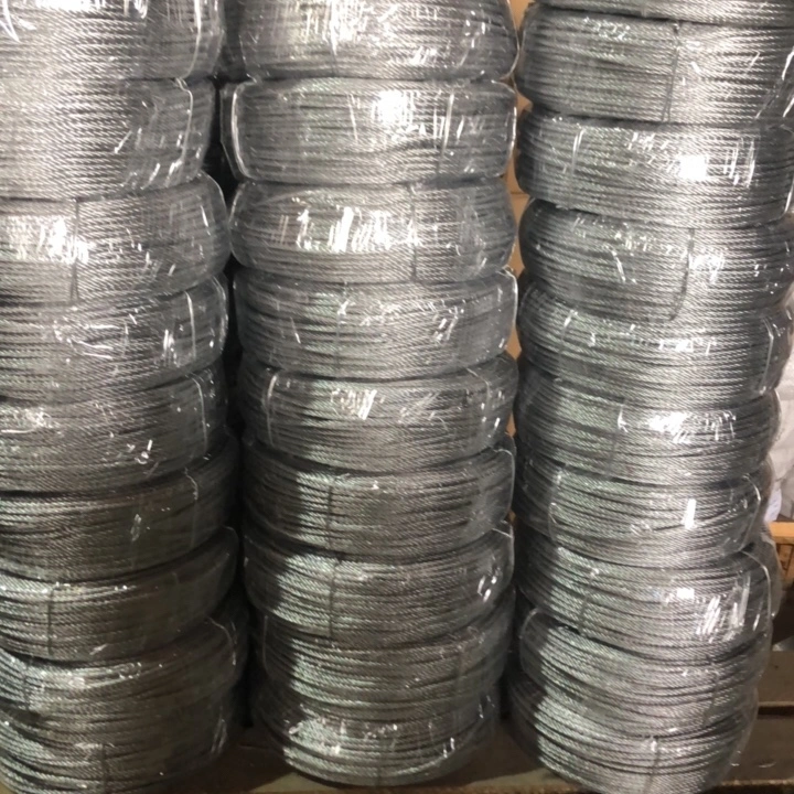 GAC Steel Wire Rope 7*19 Wire Air