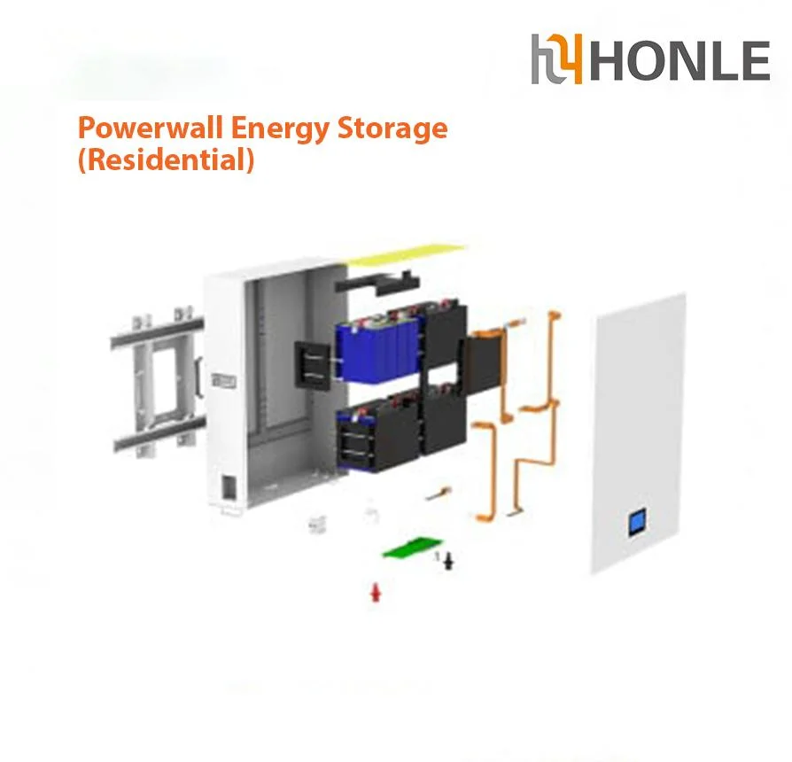 Honle 2023 بقدرة 20 كيلوساعة في الساعة لطاقة منزلية قياسية مثبتة على الحائط في الاتحاد الأوروبي بطارية احتياطية Lithium-Ion Powerwall 48V Battery Pack تخزين الطاقة