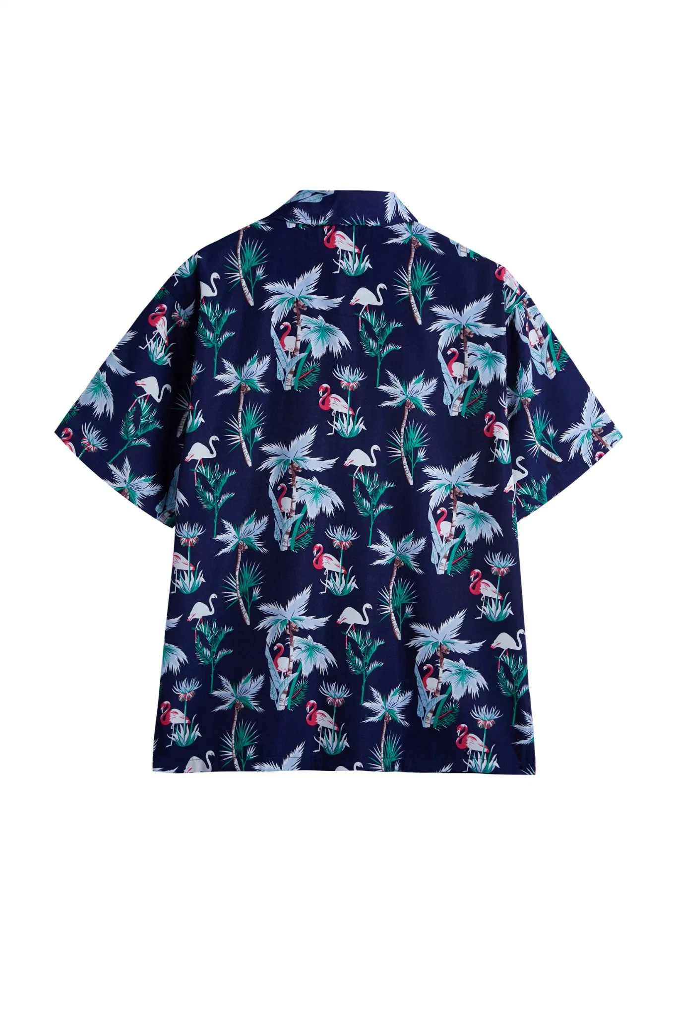 Custom Polyester Hawaii Shirt Dress Shirt Wholesale/Supplier Cotton Digital Sublimation Printing Men's Hawaiian Shirts