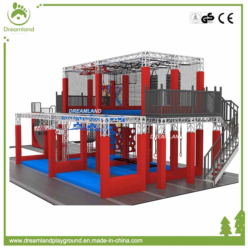 Indoor Adult Exercise Sports Course Equipment Kids Ninja Warrior Obstacle Course