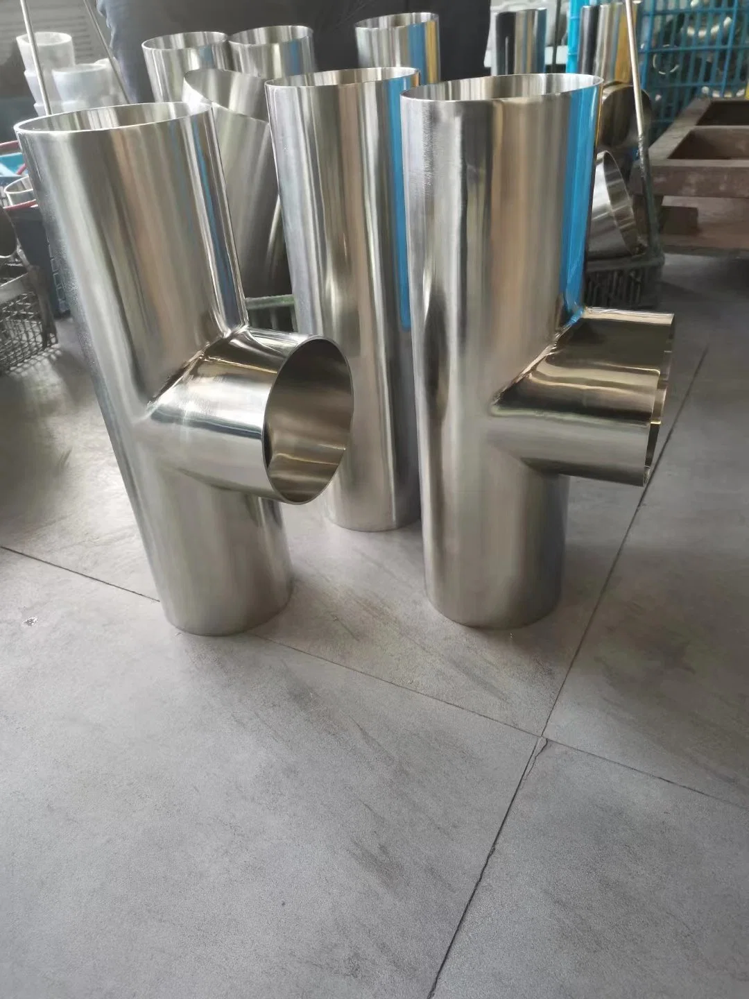 Factory Price Customize Food Grade Stainless Steel Pipe Fittings