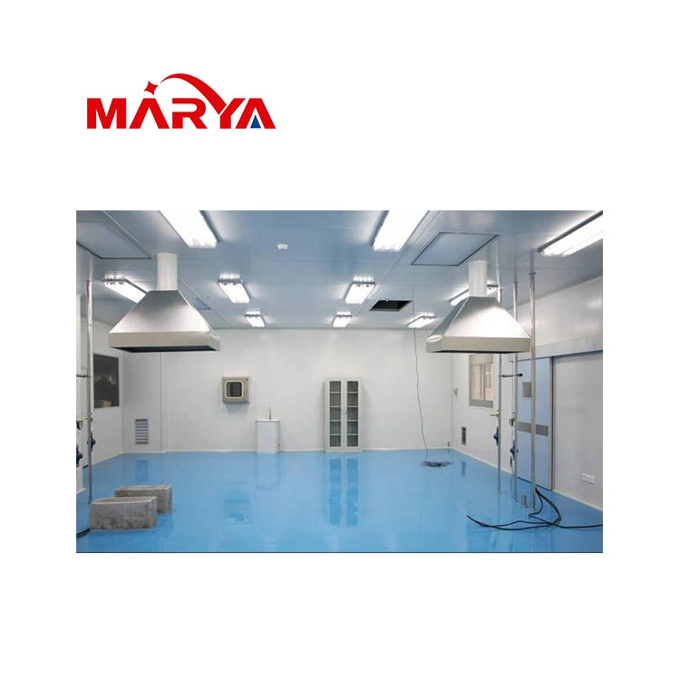 Marya Dust Free Room ISO5/6/7 Cosmetic Production Cleanrooms with Stainless Steel Sliding Door