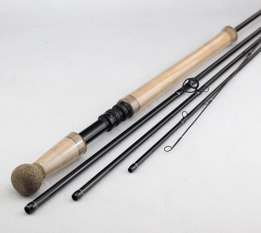 Salmon Fly Fishing Fishing Rod 12FT 6/7/8wt Spey Fly Rod