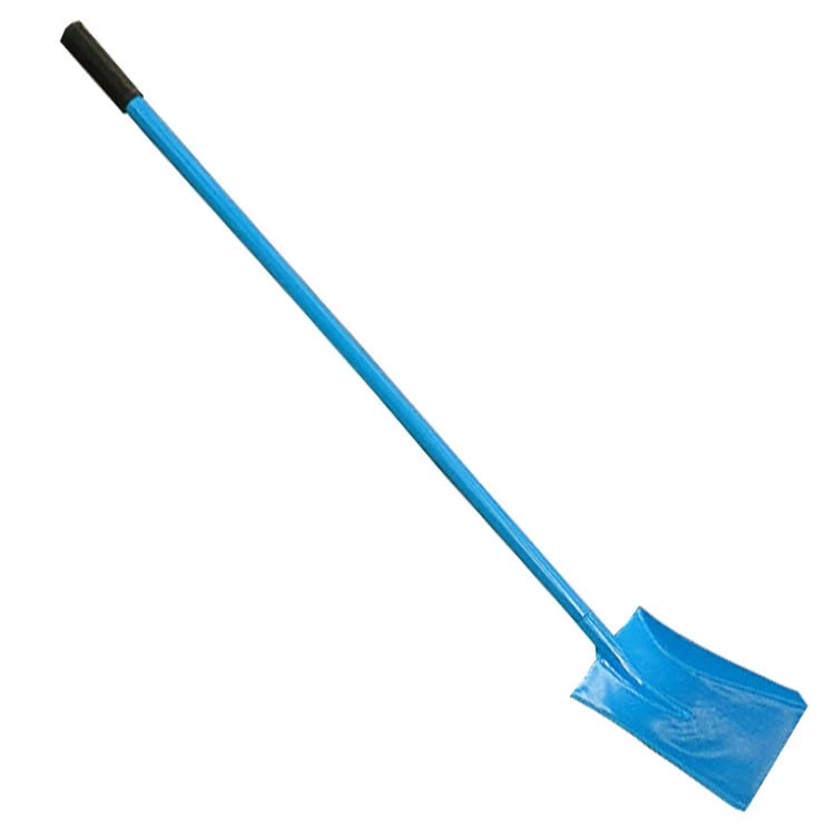 Agricultural Welding Integrated Straight Handle Square Spade Steel Shovel