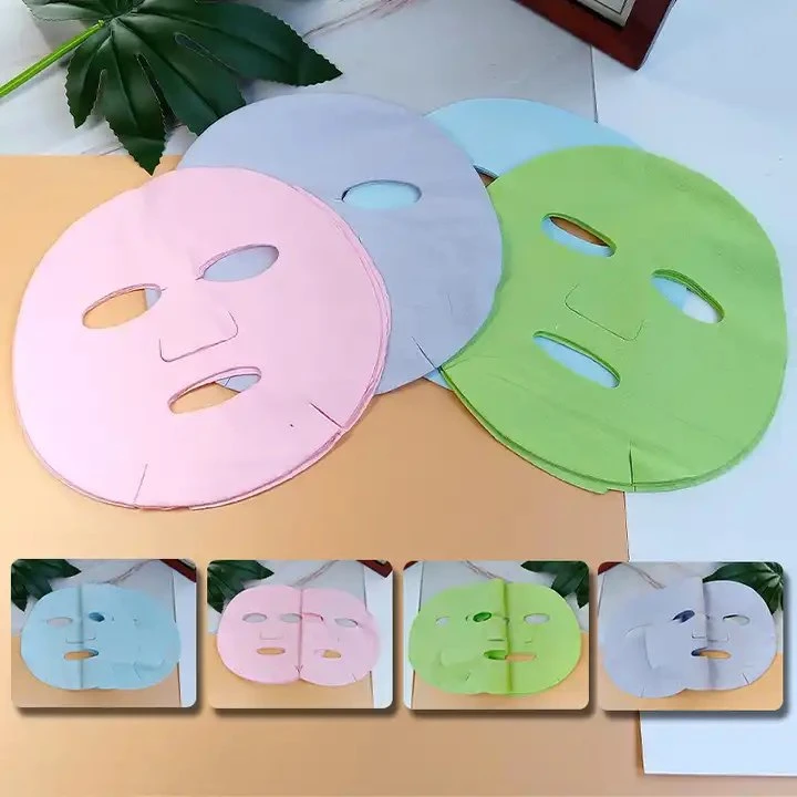 Feuille de maker multi-couleurs Superfine Fibre Dry face Masking Images Masquer la matière première