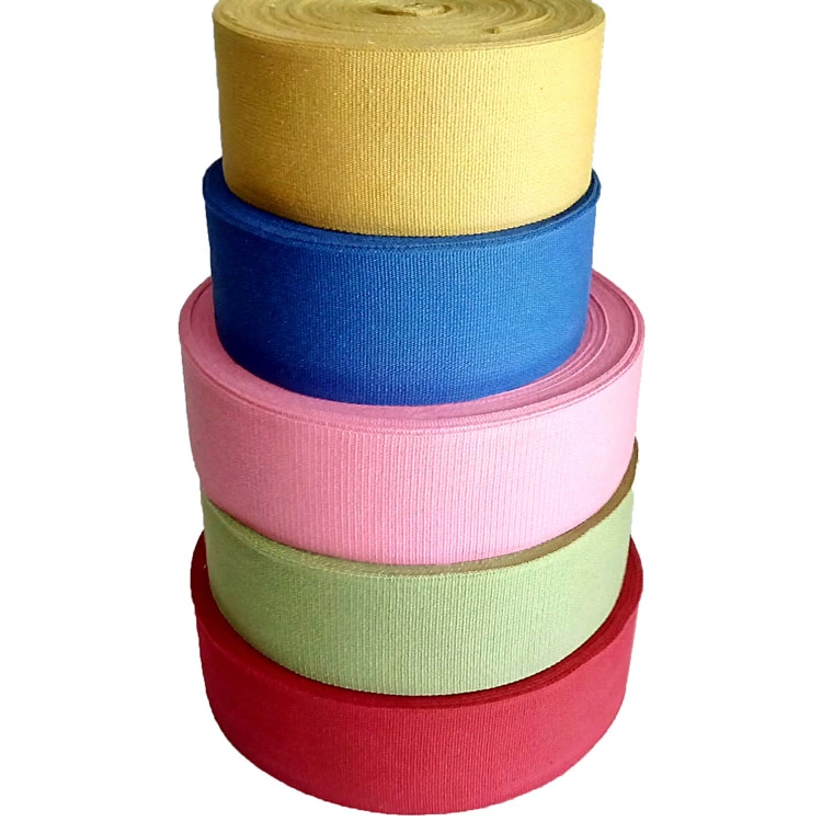 Factory Direct Jacquard Woven / Printed Nylon Polyester PP Cotton Ribbon for Bags Garments