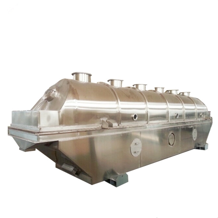 Hot Sell Continuous Vibrating Fluidized Bed Hot Air Dehydrator Machine Drying Oven for Vinasse Dryer Equipment