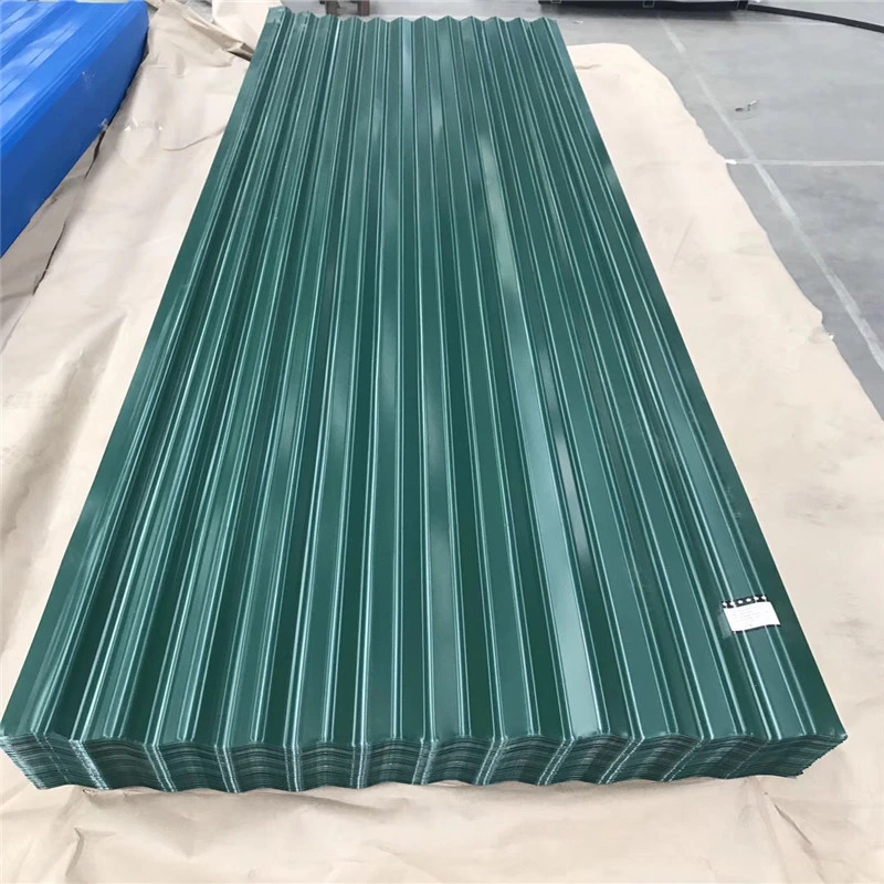 Hot Sales Thickness 0.2mm 0.6mm Corrugated Board PPGI PPGL Color Painted Roof Panel Metal Steel Roofing Sheet