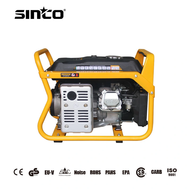 Chine Haute Qualité Démarrage Électrique 230V 240V 400V 380V Petit Mini Générateur Portable à Essence Gaz Genset Générateurs avec CE et Autres Certifications