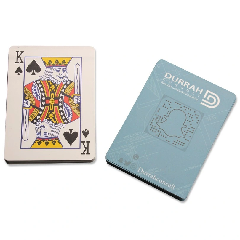 Custom Full Color OEM Accept Printing Direct China Manufacturer Plastic Poker Playing Cards