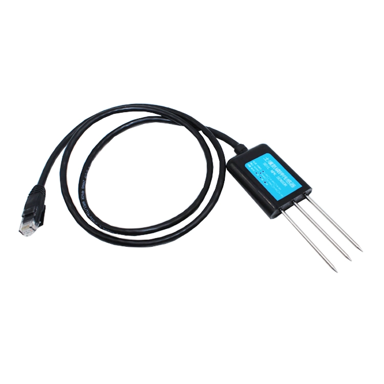 7in1 Soil Moisture Sensor Soil Temperature Humidity Ec NPK pH Sensor for Greenhouse Agriculture