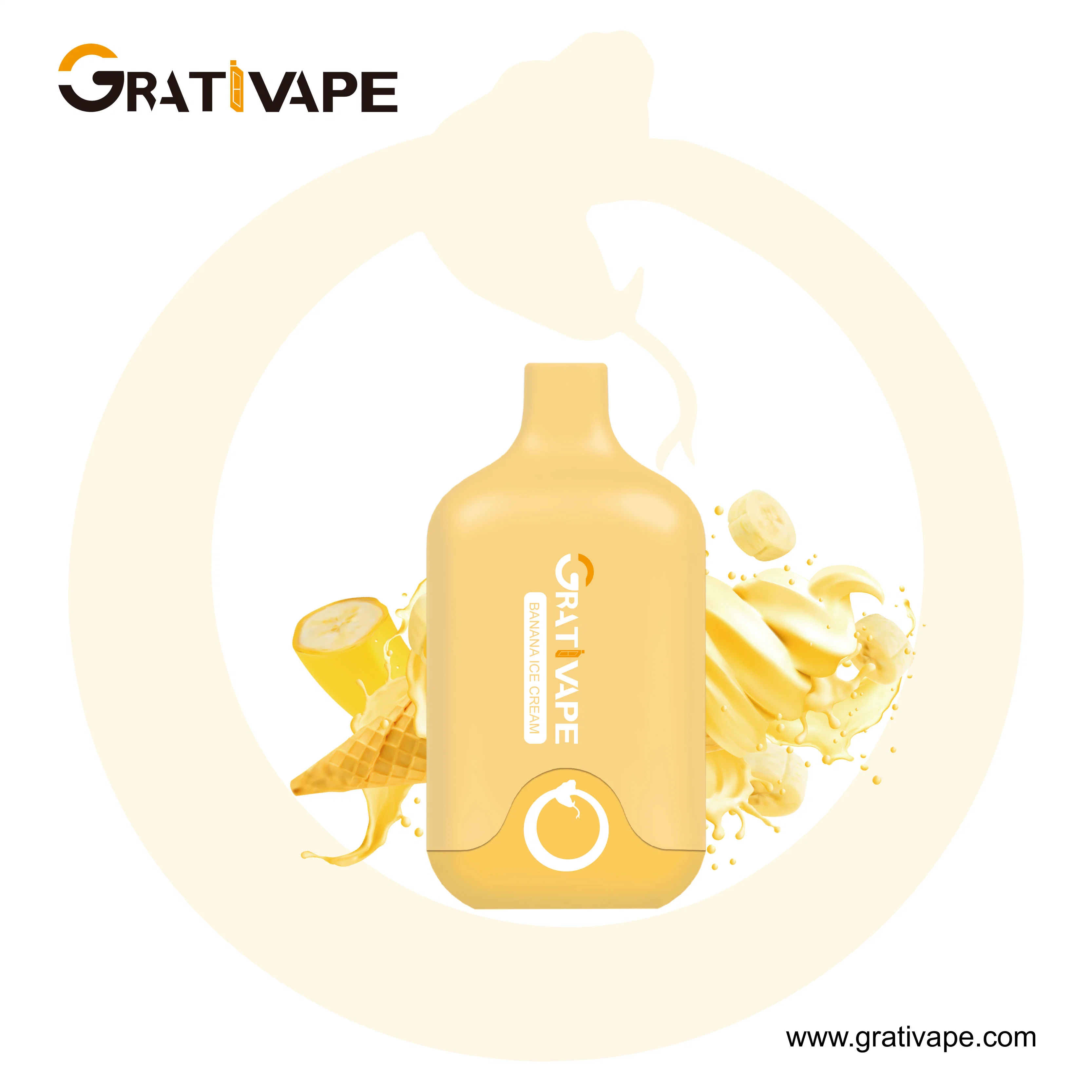 Grativape Grab 6000 Wholesale Vape vaporizador desechables 6000 inhalaciones 5%Nicotina Waka Ecig recargable