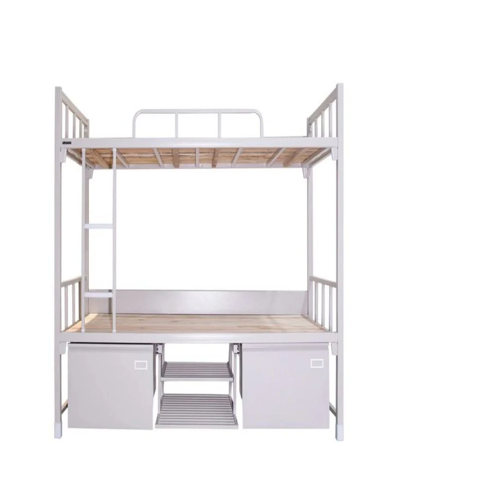 Gris/Blanco nuevo bastidor de literas, escalera Dormitorio Dormitorio adulto