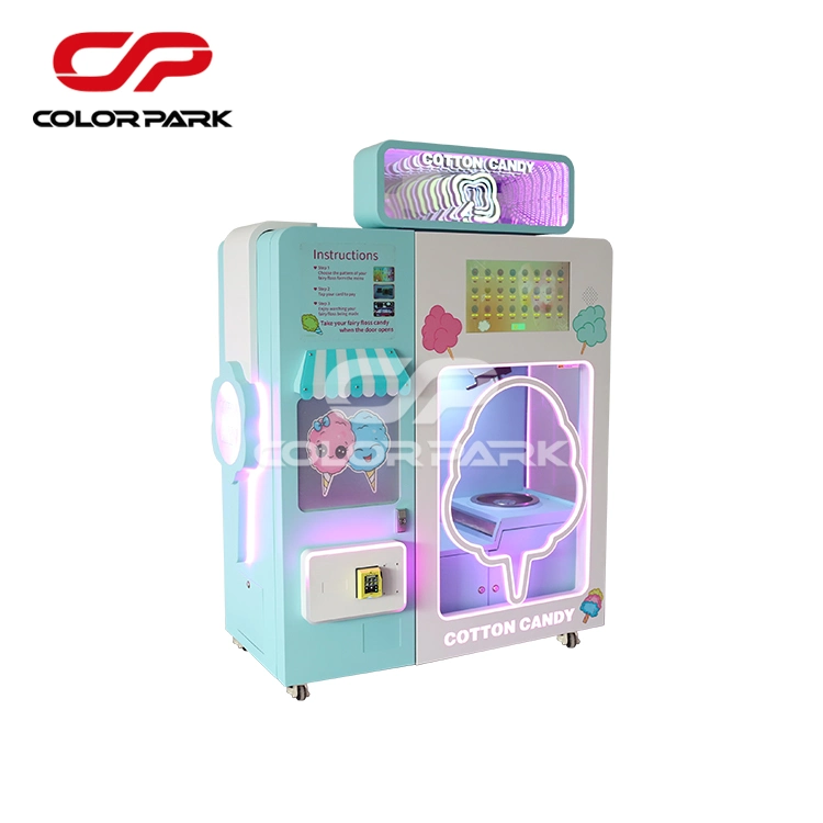 Colorful Park Game Machine Vending Machine Slot Machine Food Machine Cotton Candy Machine